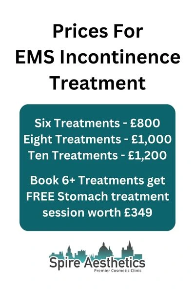 EMS Incontinence Treatment Prices Yorkhill